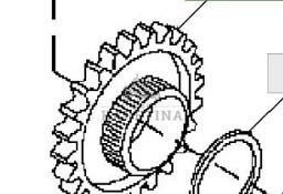 John Deere 8110 8210 8310 8410 Bieg Tryb Zębatka CZĘŚCI R132249