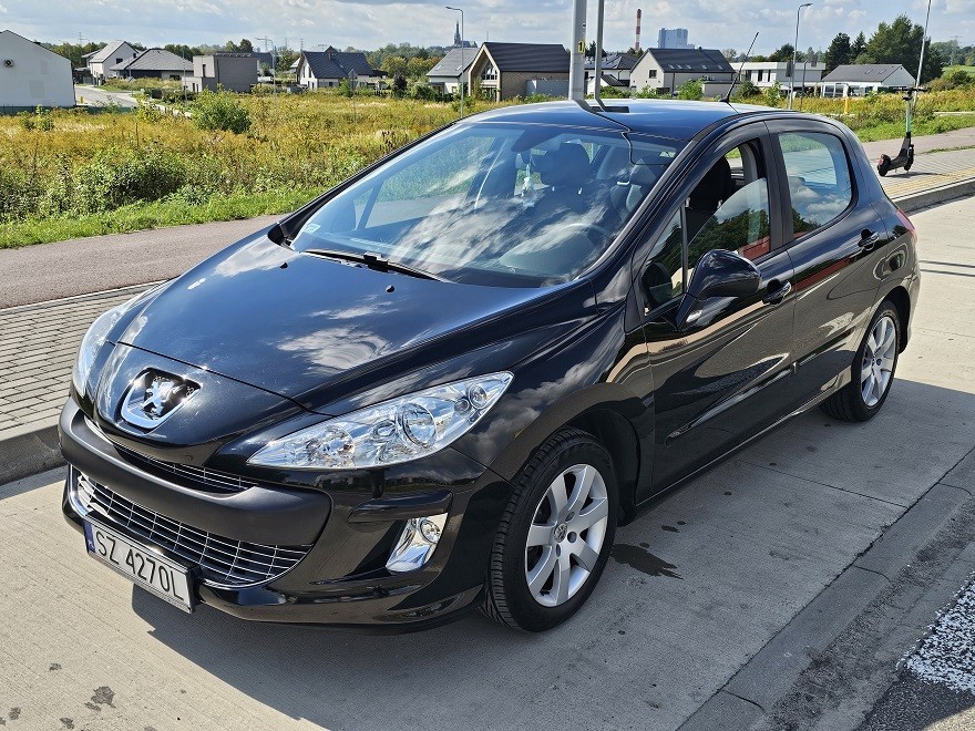 Peugeot 308 I 1,6 120 KM Super Stan Panorama Tempomat Klimatronik Panorama