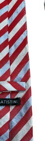 Batistini - jedwabny krawat, dł. 150 cm-4