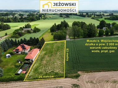 Warunki zabudowy, 2000mkw Maszki k. Wojciechowa-1