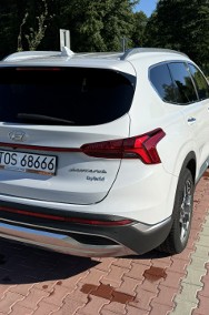 Hyundai Santa Fe 1.6 T-GDI HEV Platinum 4WD Gw 2021 Biały-2