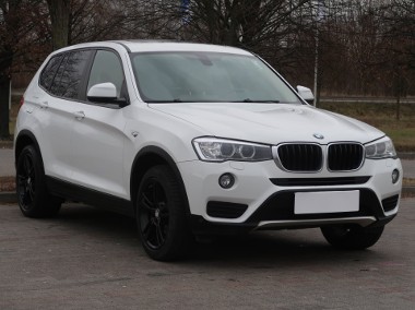 BMW X3 II (F25) , Salon Polska, Automat, Skóra, Navi, Xenon, Bi-Xenon,-1