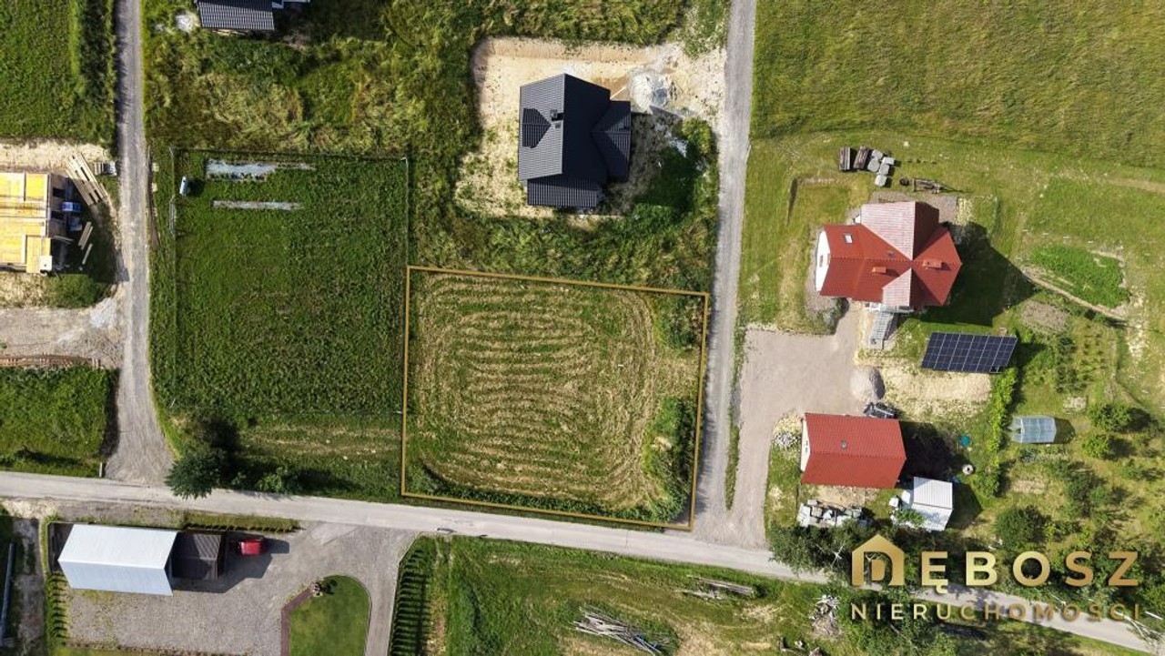 Działka na sprzedaż, 1099 m², Łapanów Kobylec - Widok 2