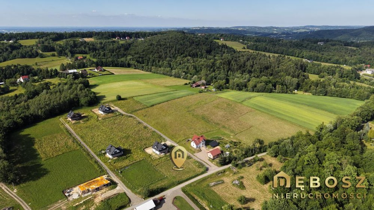 Działka na sprzedaż, 1099 m², Łapanów Kobylec - Widok 4