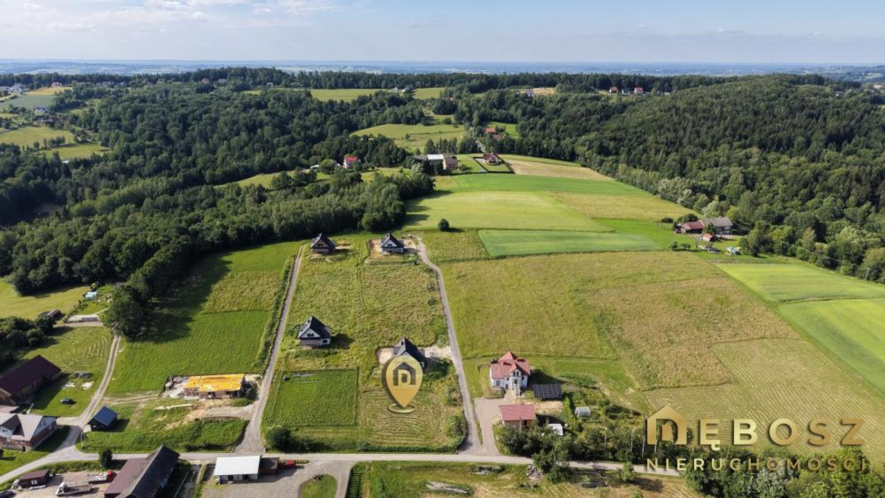 Działka na sprzedaż, 1099 m², Łapanów Kobylec - Widok 5