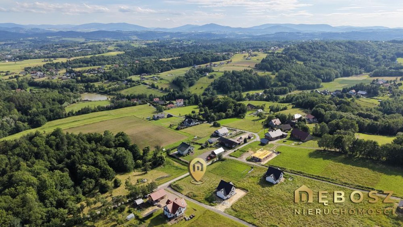 Działka na sprzedaż, 1099 m², Łapanów Kobylec - Widok 6
