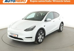 Tesla Model Y automat full LED skóra navi klima auto grzane fotele i kanapa ACC