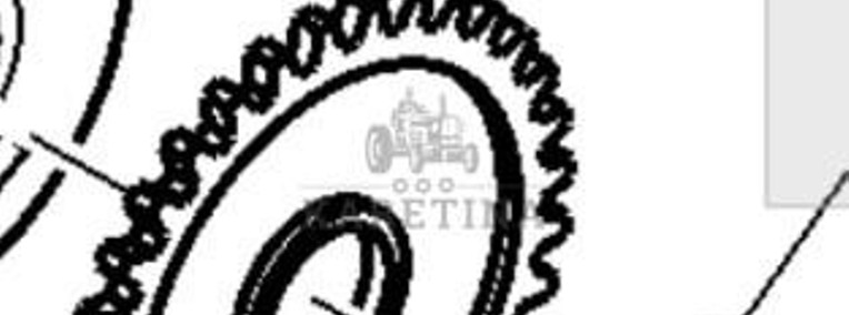 John Deere 8360R Koło Zębate Wałka Wejściowego 39 Zębów CZĘŚCI R336210-1