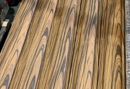 Sztachety metalowe w kolorze imitacji drewna - ROSE WOOD