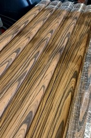 Sztachety metalowe w kolorze imitacji drewna - ROSE WOOD-2