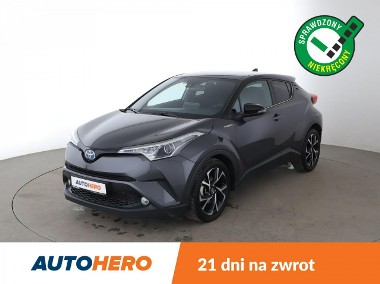 Toyota C-HR hybryda navi kamera grzane fotele Bluetooth ACC-1