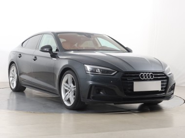 Audi A5 III , Serwis ASO, 190 KM, Automat, VAT 23%, Skóra, Navi,-1