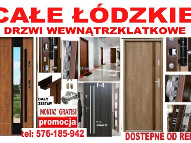 Drzwi Antywłamaniowe ZEWNĘTRZNE wejściowe z montażem GRATIS -1