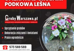 Sprzątanie grobów Podkowa Leśna, opieka nad grobami