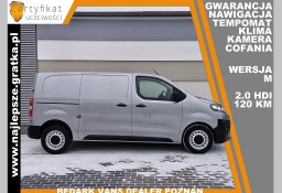 Peugeot Expert Gwarancja, Wersja M, nawigacja, klima, tempomat, kamera cofania