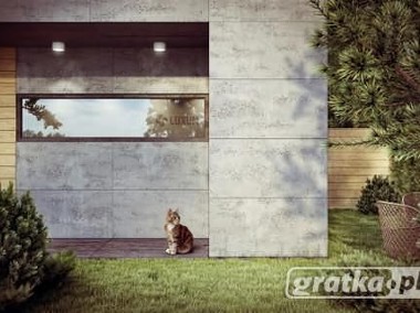 Elewacje z betonu architektonicznego. Montaż płyt betonowych Luxum.-1