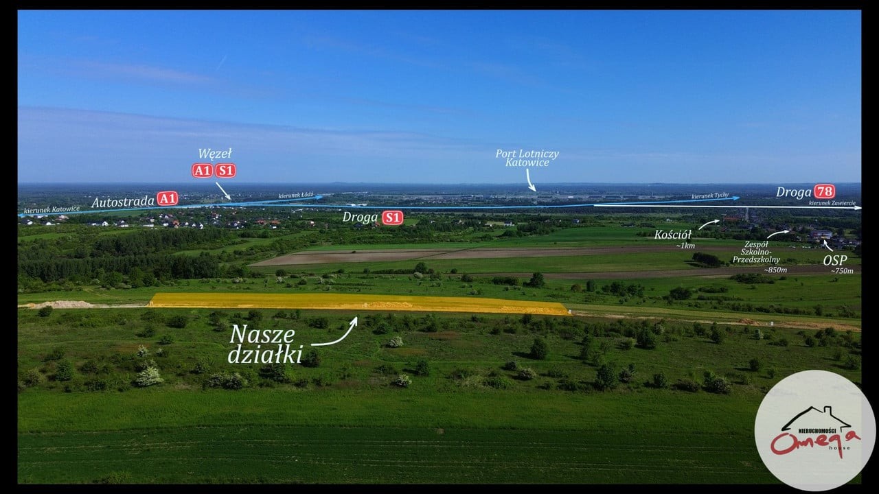 Widokowe, uzbrojone działki budowlane – další