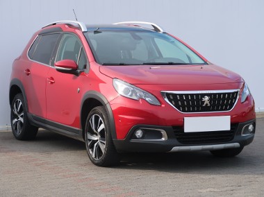 Peugeot 2008 Salon Polska, Serwis ASO, Automat, Skóra, Navi, Klimatronic,-1