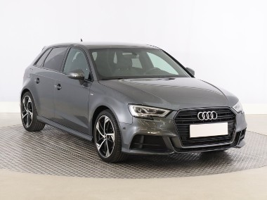 Audi A3 , Salon Polska, Automat, Navi, Klimatronic, Tempomat,-1