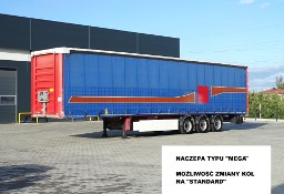 Fruehauf Naczepa Firana FRUEHAUF Sprowadzona Osie SAF MEGA, Możliwość zmiany kół