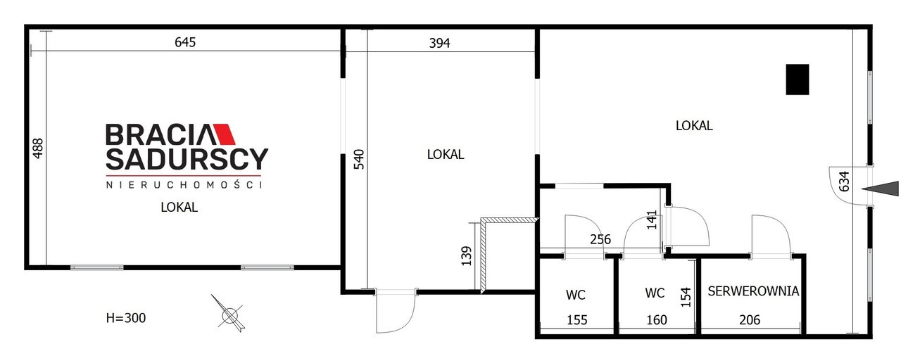 Rynek Kleparski - lokal w ciągu pieszym - 140 m² - Widok 3