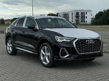 Audi Q3 II Q3 Sportback S Line 35 TFSI 150 KM S Tronic salon Polska, pakiet Comfort,-1