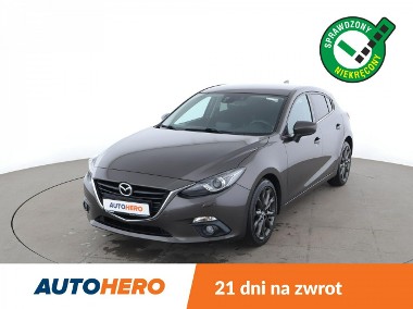 Mazda 3 III bi-xenon, navi, klima auto, kamera i czujniki parkowania, grzane fot-1