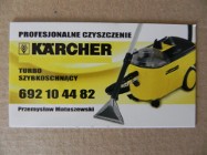 KARCHER MOSINA PRANIE CZYSZCZENIE  ODGRZYBIANIE (nowość) szybkoschnący.