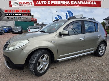 Sandero Stepway 1.6 87 KM B+GAZ polski salon klima długie opłaty gwarancja-1