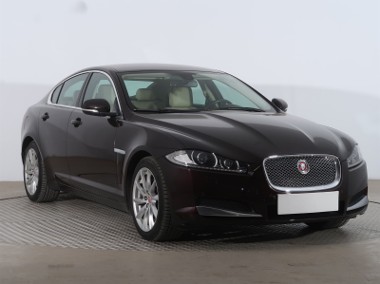 Jaguar XF X250 , Salon Polska, Serwis ASO, 200 KM, Automat, Skóra, Navi,-1