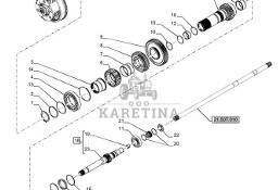 New Holland T6070 Wałek 87699353