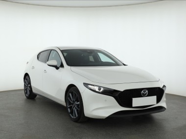 Mazda 3 IV Salon Polska, Serwis ASO, Automat, Skóra, Navi, Klimatronic,-1