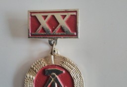Odznaka xx Lat DDR z przywieszką