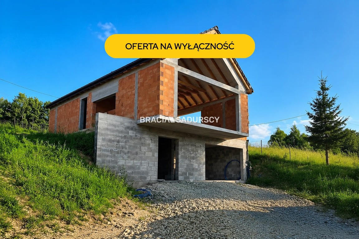 Nowoczesny dom z widokiem | 10 ar | blisko Krakowa