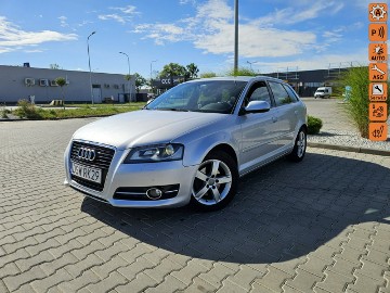 Audi A3 II (8P) Audi A3 2.0 140 km Automat 6 xAir BAG Klimatronik Zadbany Ekonomicz