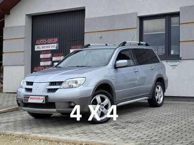 Mitsubishi Outlander I Mitsubishi Outlander 4X4 stały napęd ładne-1