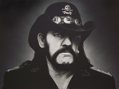 Lemmy Motorhead Obraz ręcznie grawerowany w blasze-1