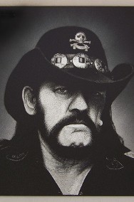 Lemmy Motorhead Obraz ręcznie grawerowany w blasze-2