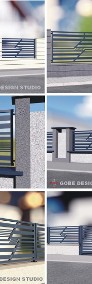 ogrodzenia nowoczesne frontowe bramy wjazdowe balustrady-4