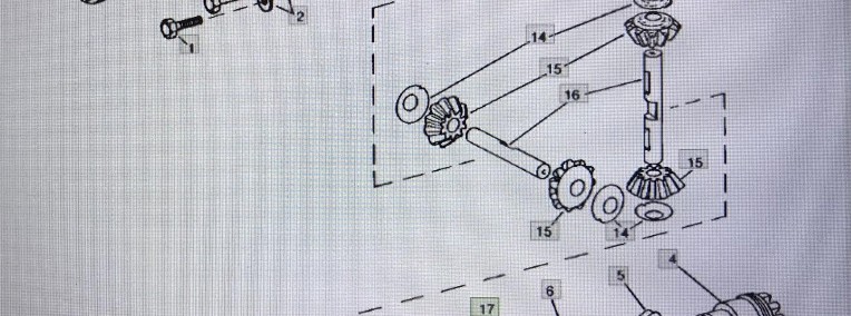 John Deere R83149/obudowa dyferencjału/John Deere 4555/4755/4955-1