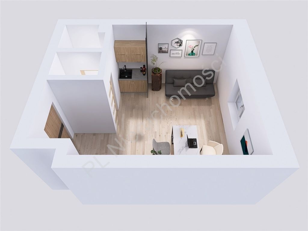Mieszkanie na sprzedaż, 25 m², 1 pokój Grodzisk Mazowiecki Grodzisk Mazowiecki - Widok 5