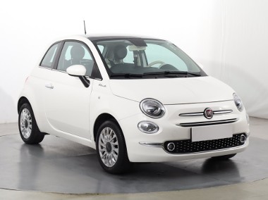 Fiat 500 , Salon Polska, 1. Właściciel, Serwis ASO, VAT 23%, Skóra,-1