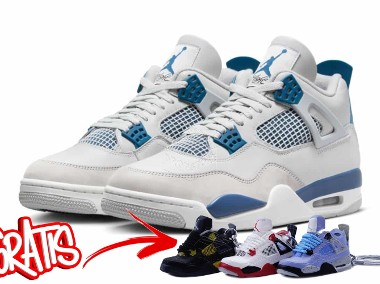 Nike AIR JORDAN 4 Industrial Blue / FV5029–141-1