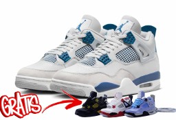 Nike AIR JORDAN 4 Industrial Blue / FV5029–141