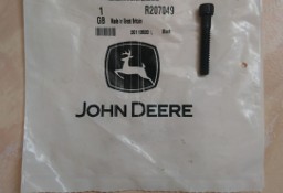 R207049 śruba pokrywy zaworu SCV John Deere oryginał 5720, 5820 