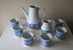 Serwis do kawy, herbaty, Roman – porcelana Chodzież lata 60-te PRL 