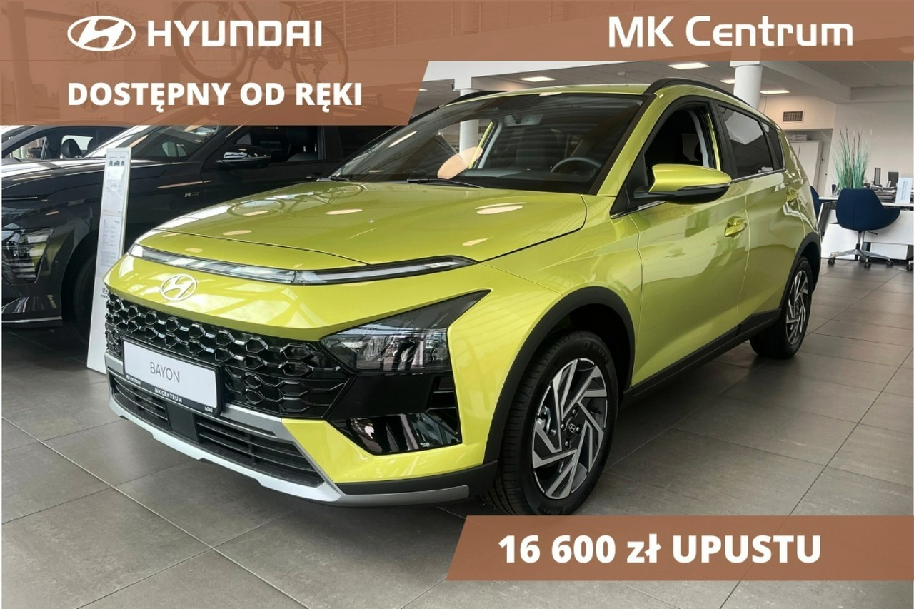 Hyundai Bayon 1.2 MPI 5MT (79 KM) Smart + Design + Tech - dostępny od ręki