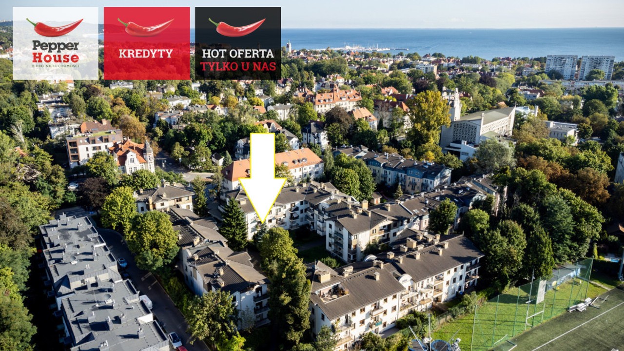 Sopot Dolny 3 pokojowy prestiżowy apartament