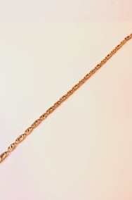 Złota BRANSOLETKA 14K splot GUCCI 20cm PIĘKNA!-2