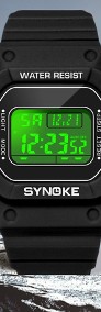 Zegarek elektroniczny Synoke cyfrowy LED wodoszczelny WR50m sportowy retro PRL-3